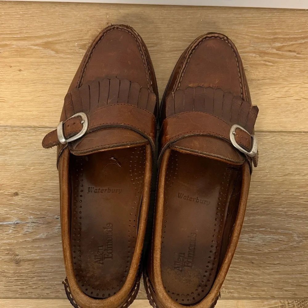 Allen Edmonds Waterbury loafers size 9 1/2 - Picture 5 of 13